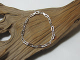 fine sterling silver paperclip bracelet. 925 Silver Canterbury