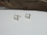 sterling silver cat's whiskers studs 925 Canterbury