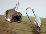 sterling silver hammered scoop drops 925 canterbury